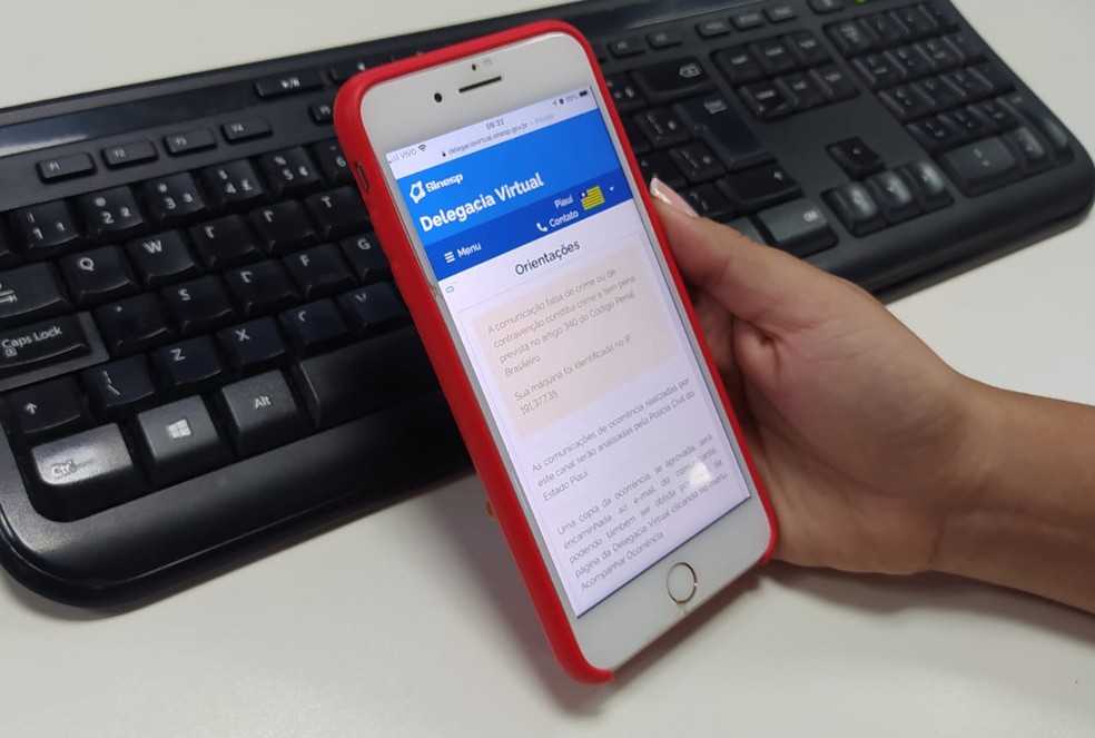 Piauí adere a Delegacia Virtual nacional para registros online de boletins de ocorrência