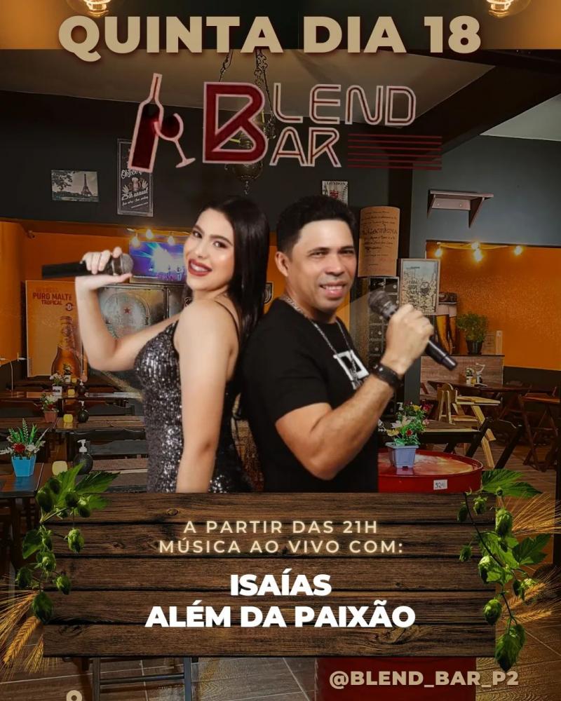 Chame os amigos e venha se divertir na “Quinta do Blend” com show ao vivo de Isaías Além da Paixão!