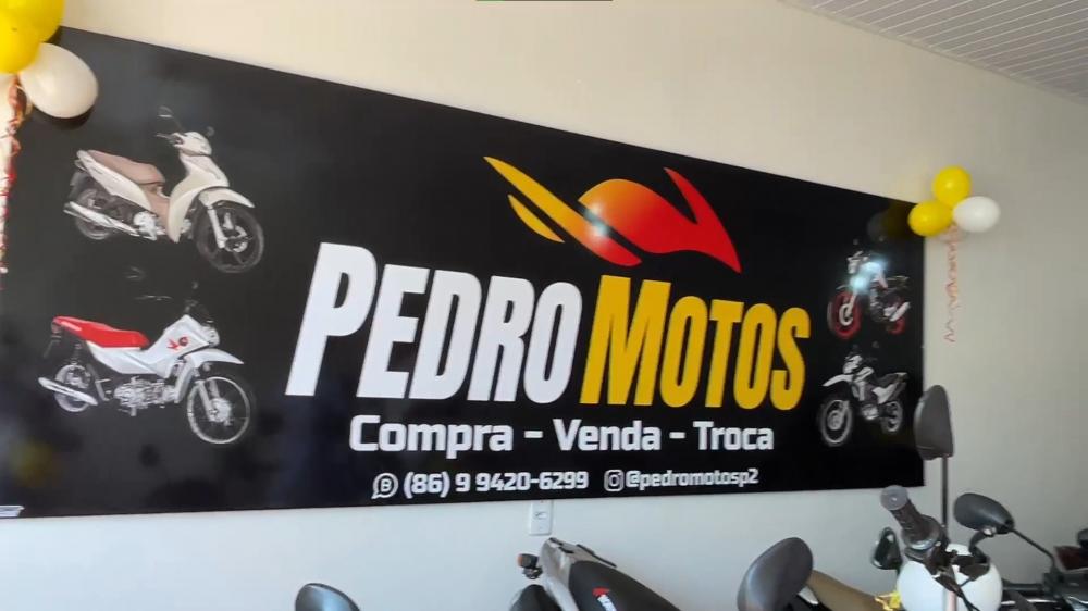 Novidade chegando em Pedro II, Inauguração da Pedro Motos.
