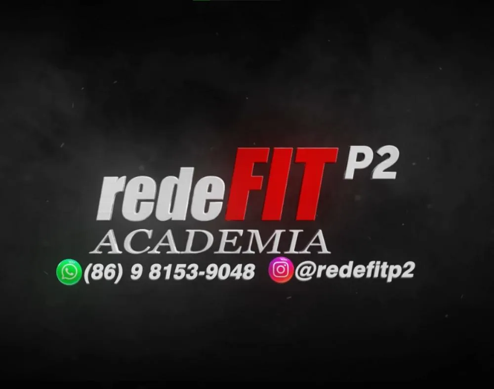 Venha treinar na RedeFit P2, a melhor academia de Pedro II!