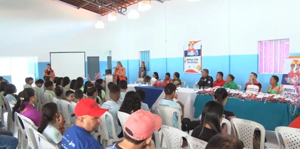 Projeto Defesa Civil na Escola é lançado oficialmente em Pedro II; saiba detalhes!