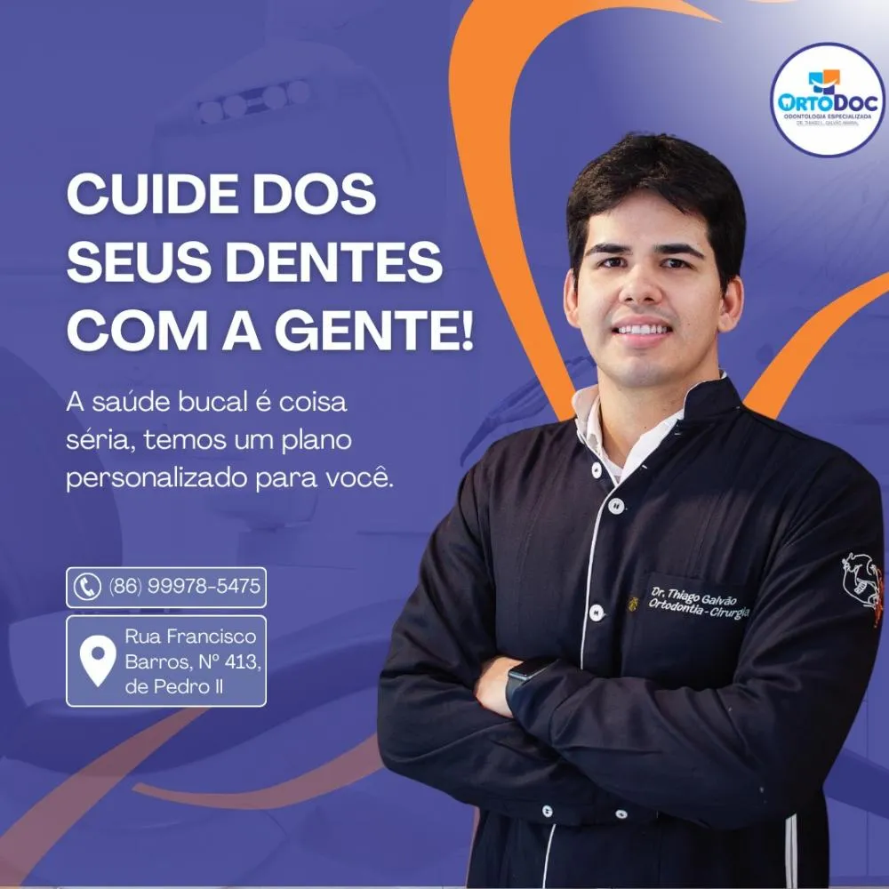 Alcance um sorriso perfeito com os tratamentos odontológicos da Ortodoc em Pedro II!