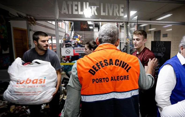Aeroporto de Teresina arrecada doações para vítimas das chuvas no RS