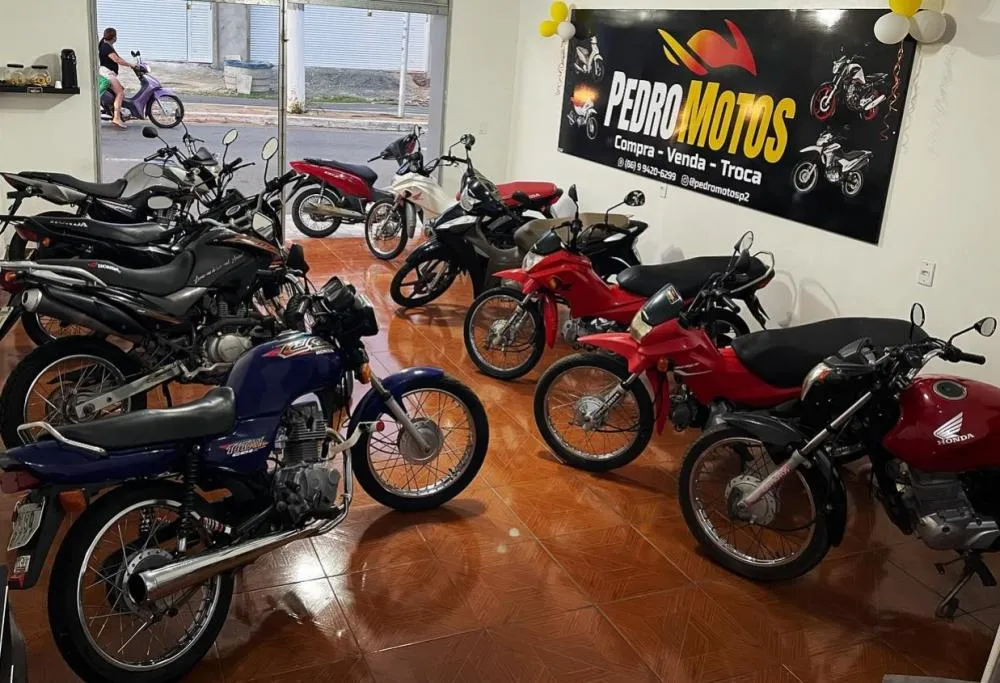 Venha para Pedro Motos, o lugar certo para compra, venda ou troca de motos em Pedro II!