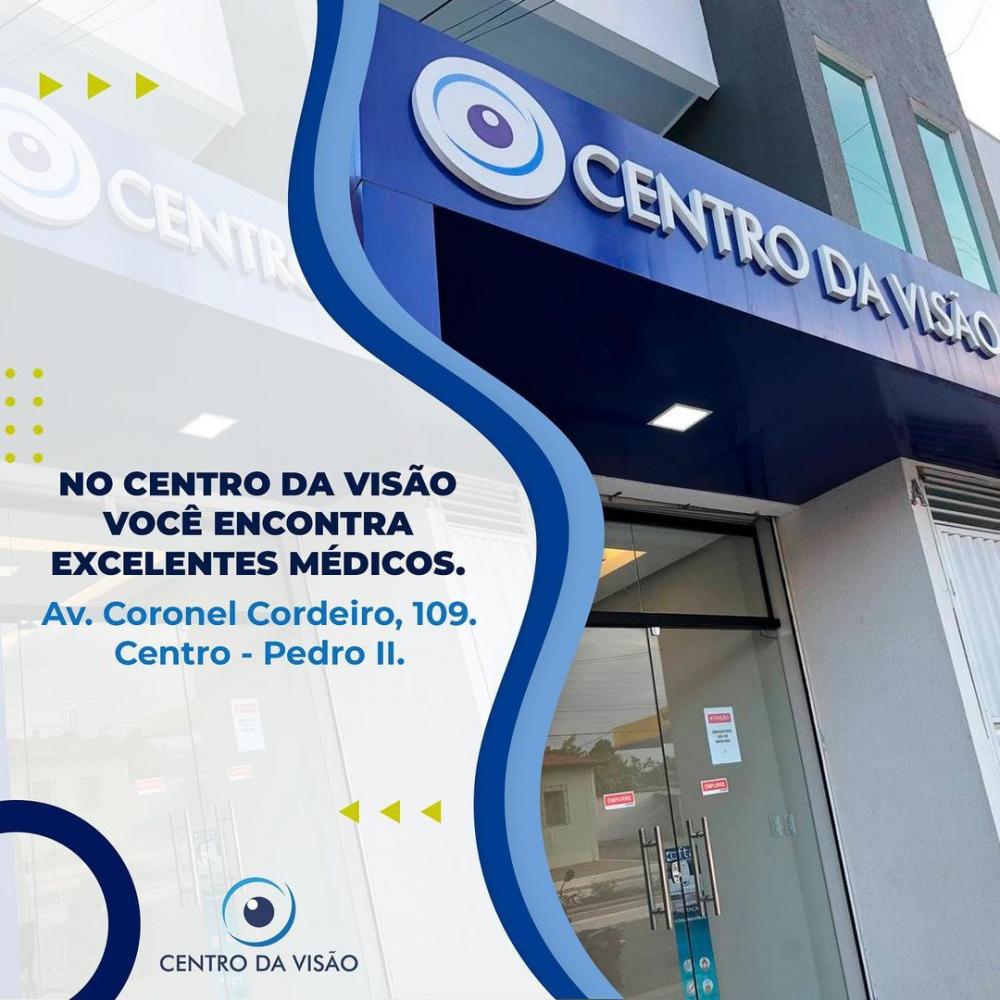 Agende já a sua consulta de vista no Centro da Visão, referência em consulta Oftalmológicas em Pedro II e Região! 