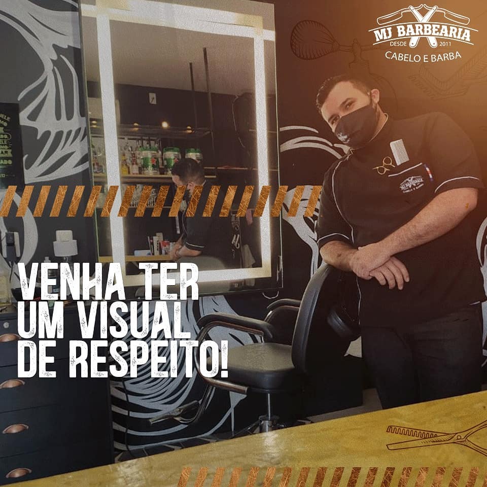 Seu cabelo e barba merecem uma atenção especial, agende já o seu horário na MJ Barbearia de Pedro II