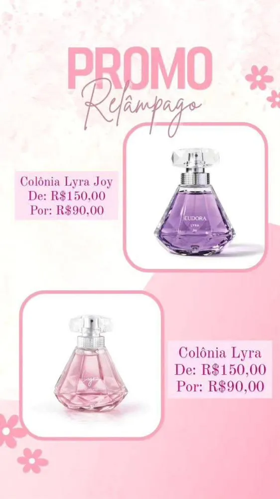 Realce sua beleza com os produtos Eudora da Amô Cosméticos!