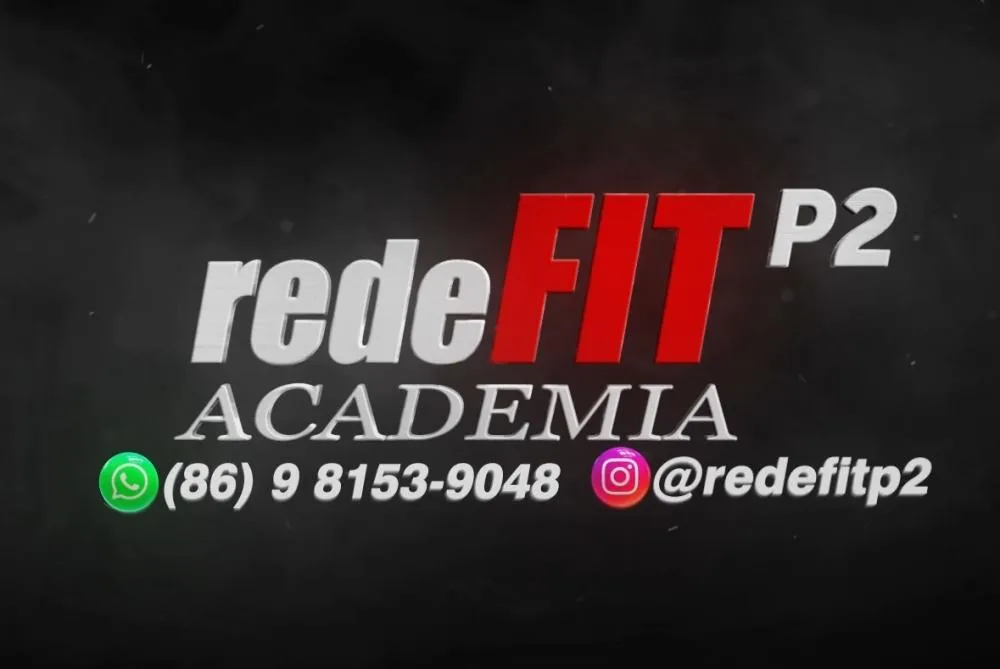 Chegou a hora de investir na sua saúde e bem-estar! Comece a malhar na RedeFit P2!