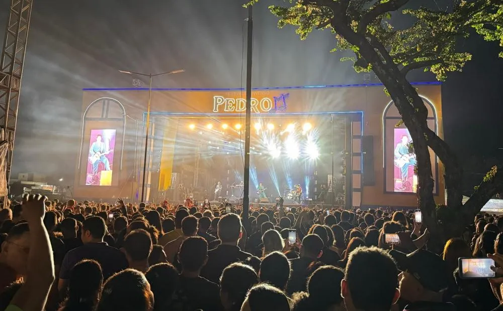 Festival de Inverno de Pedro II atrai multidão de mais de 30 mil pessoas na terceira noite de shows