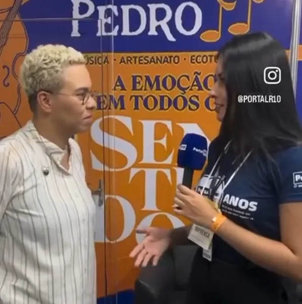 Entrevista da Maria Gadu ao @portalr10 após participação no Festival de Inverno de Pedro II