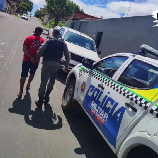 Homem é preso acusado de agredir a própria mãe de 87 anos na zona rural de Pedro II