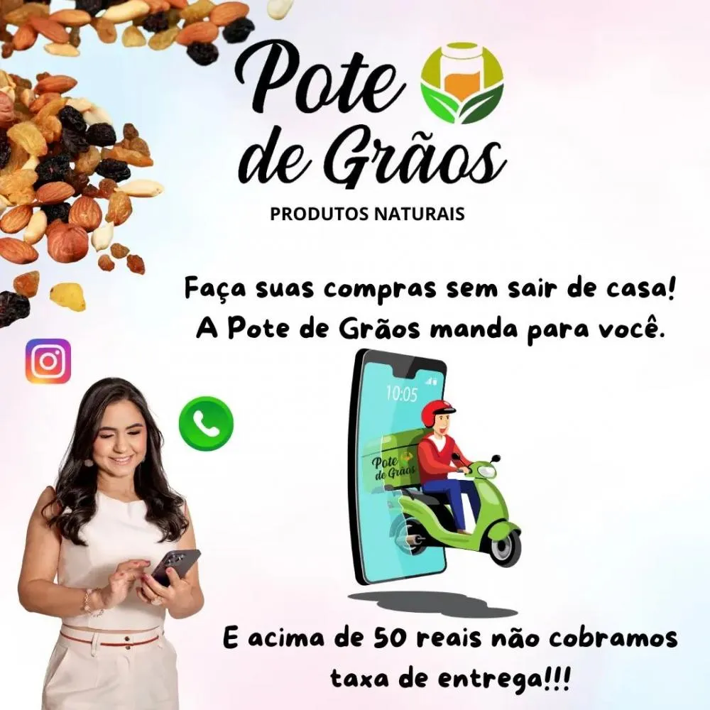 Encontre tudo para uma vida saudável em Pedro II na Loja Pote de Grãos