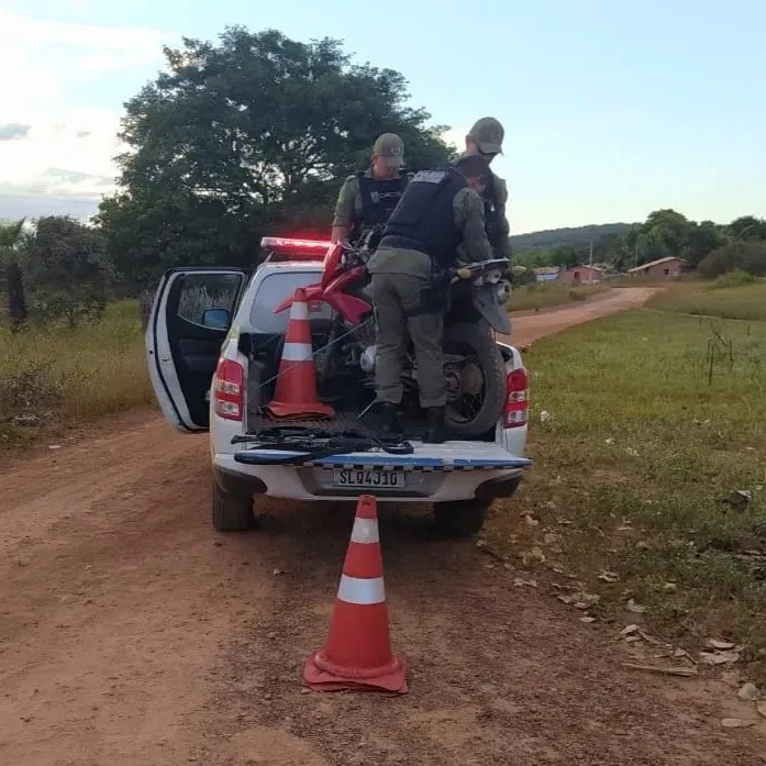Polícia Militar de Pedro II recupera moto que havia sido furtada há mais de quatro anos