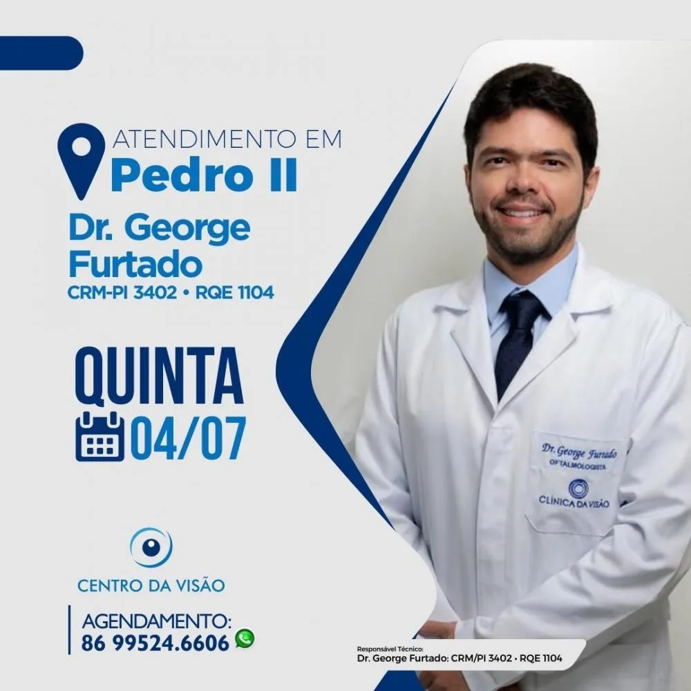 Encontre a solução para seus problemas oftalmológicos no Centro da Visão em Pedro II!