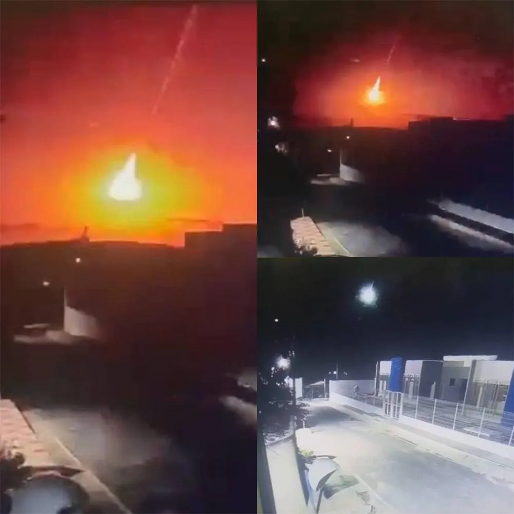 Passagem de meteoro surpreende moradores e provoca “clarão” em Pedro II, Milton Brandão e outras cidades do Piauí; VÍDEO!