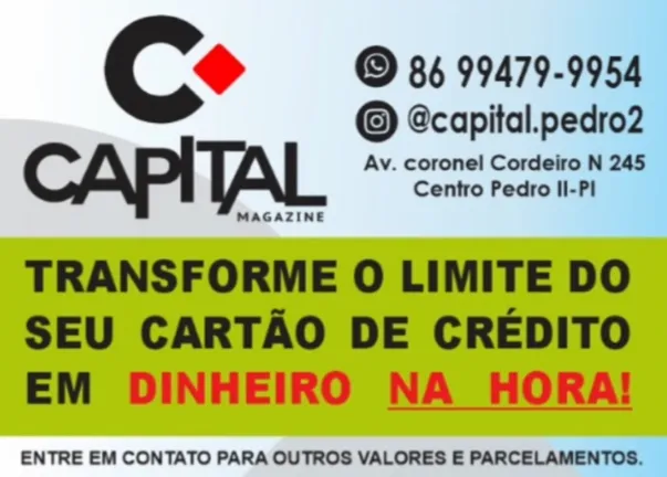 Transforme seu crédito em dinheiro no PIX sem complicações na Capital Magazine!
