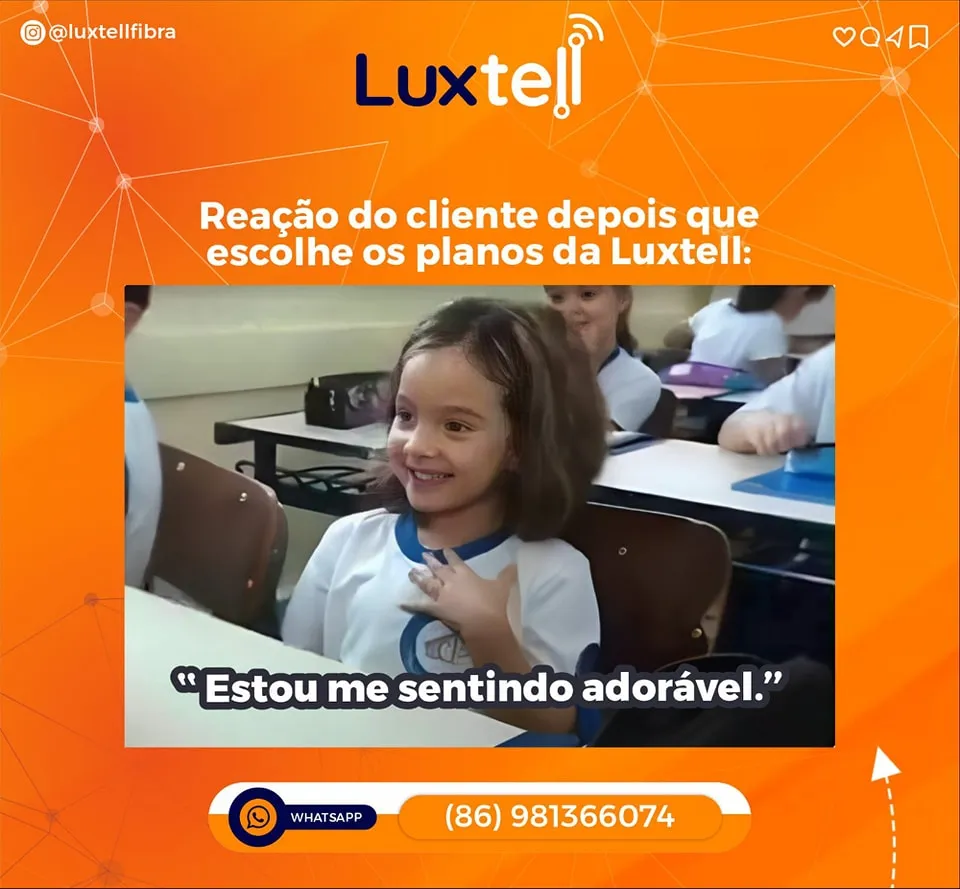 A melhor conexão de Pedro II é com a Luxtell, contrate e sinta a diferença!