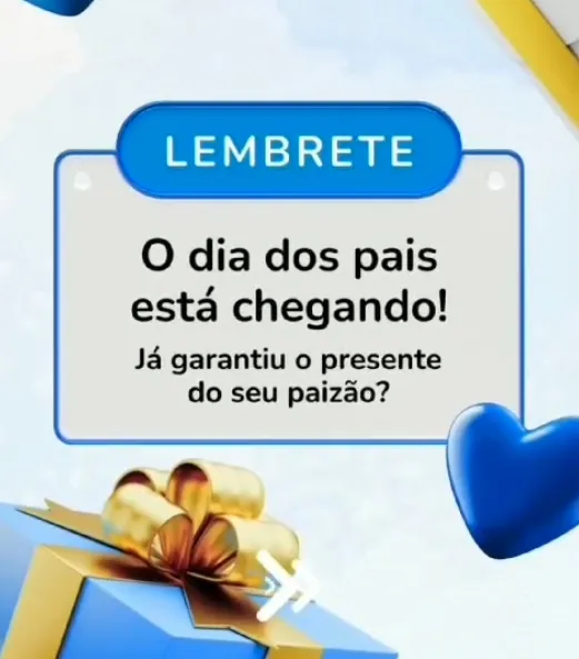 O presente perfeito para seu pai você encontra na JG Móveis de Pedro II!