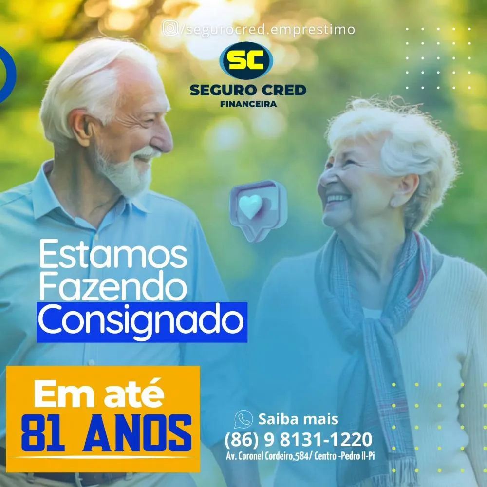 Venha para a Seguro Cred e faça seu empréstimo consignado rápido e sem complicações!