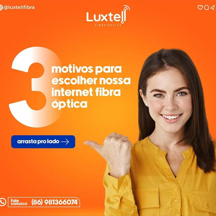 Internet rápida, estável e com os melhores benefícios você só encontra na Luxtell!