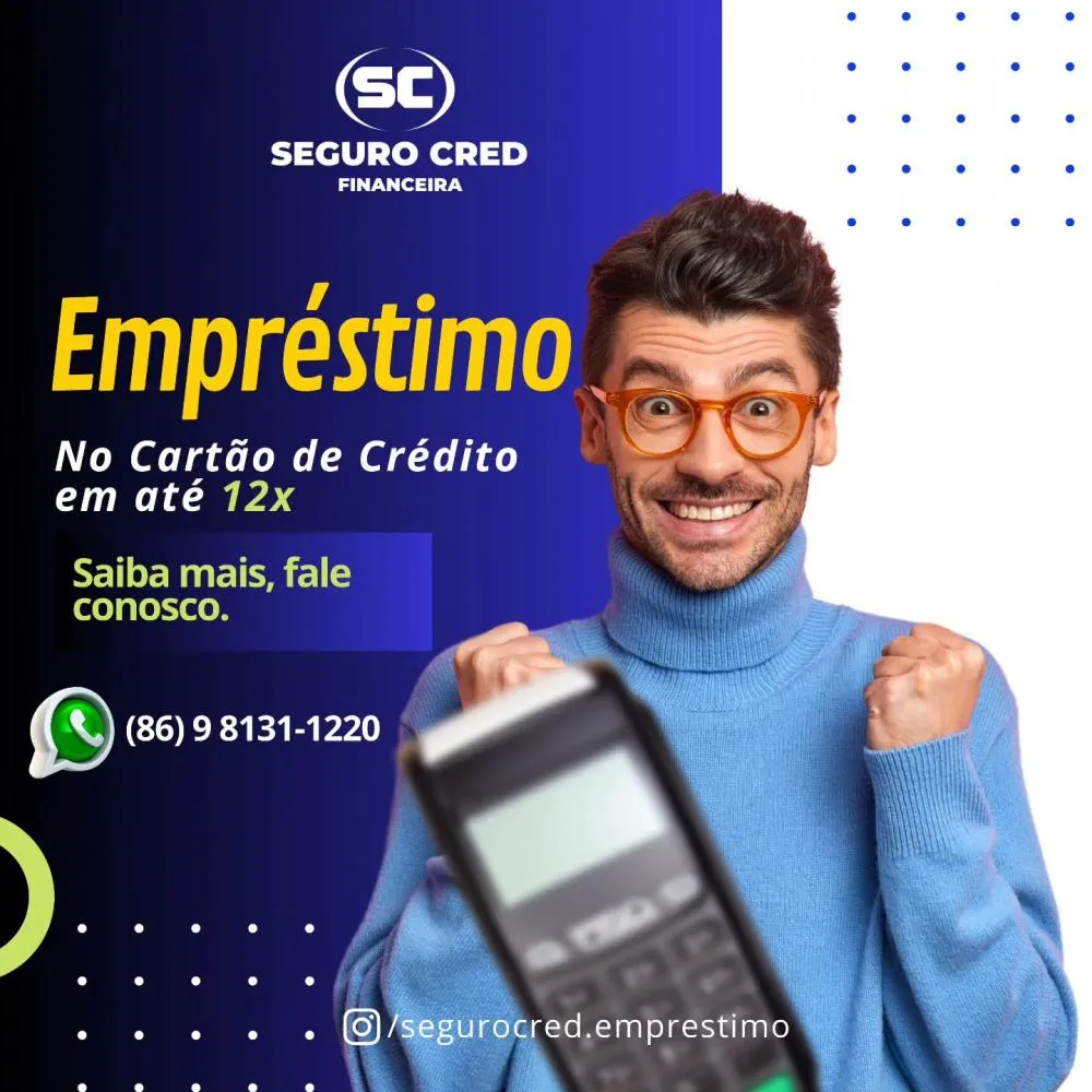 Seu empréstimo rápido e sem complicações está na Seguro Cred!