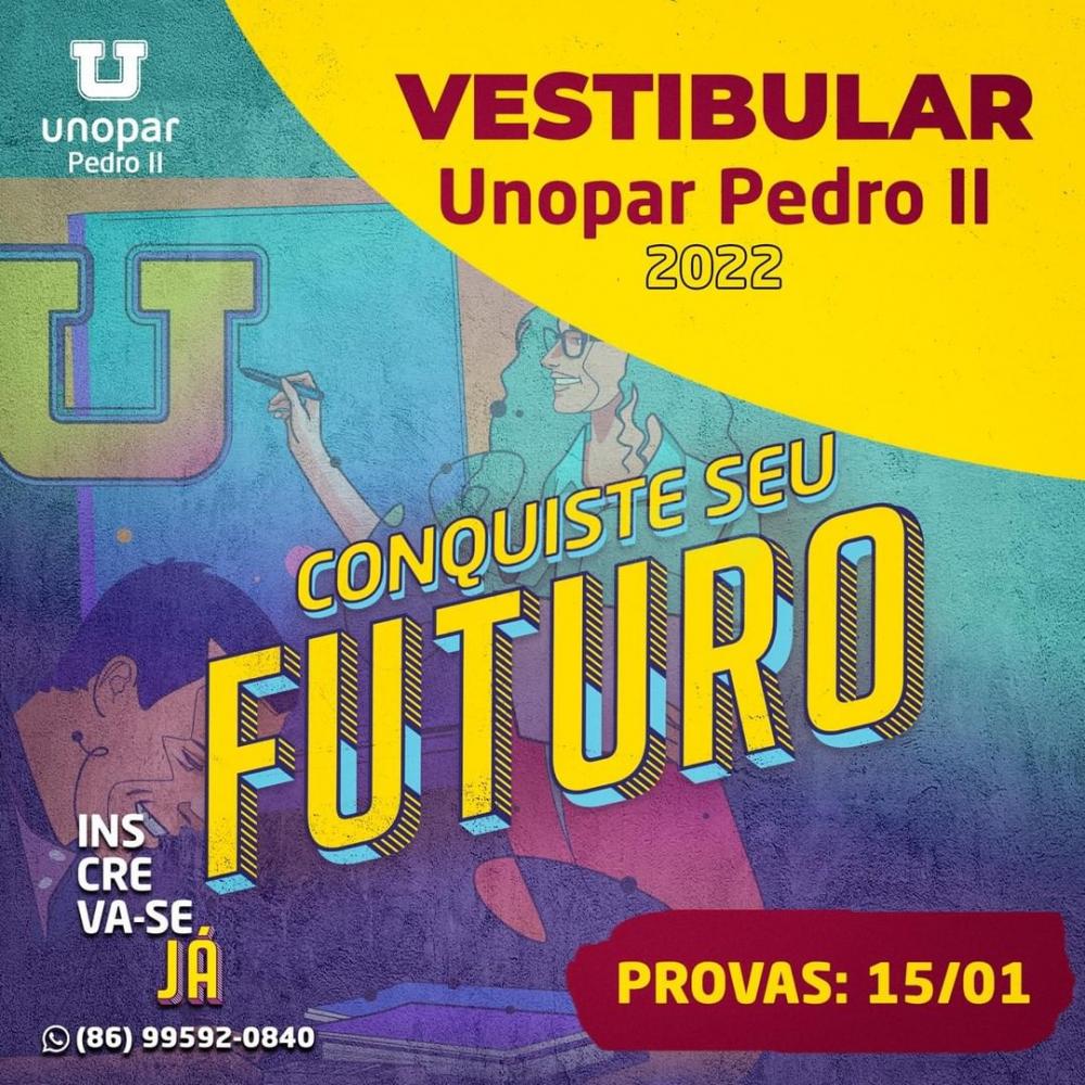 Conquiste seu futuro! Venha para Unopar Polo Pedro II