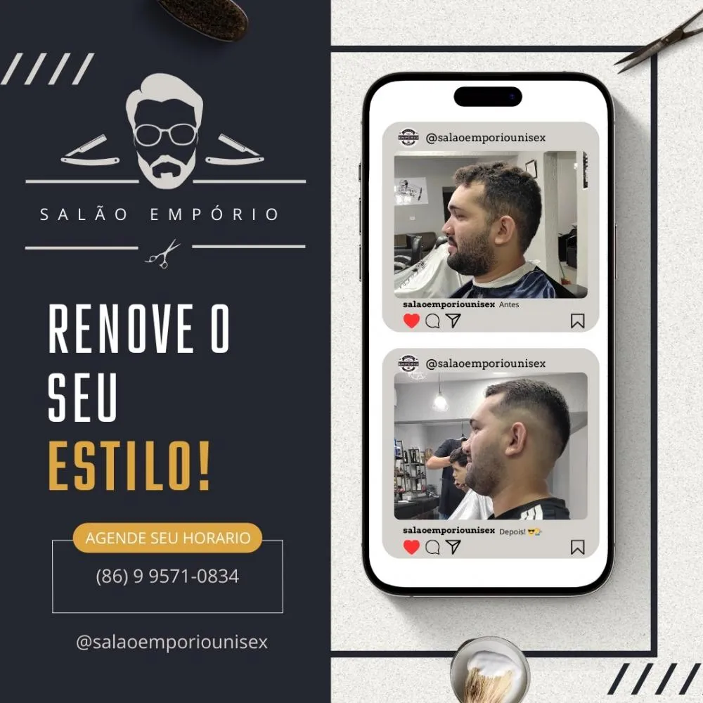 Buscando um Novo Visual? Confira os Serviços do Salão Empório em Pedro II e Piripiri!