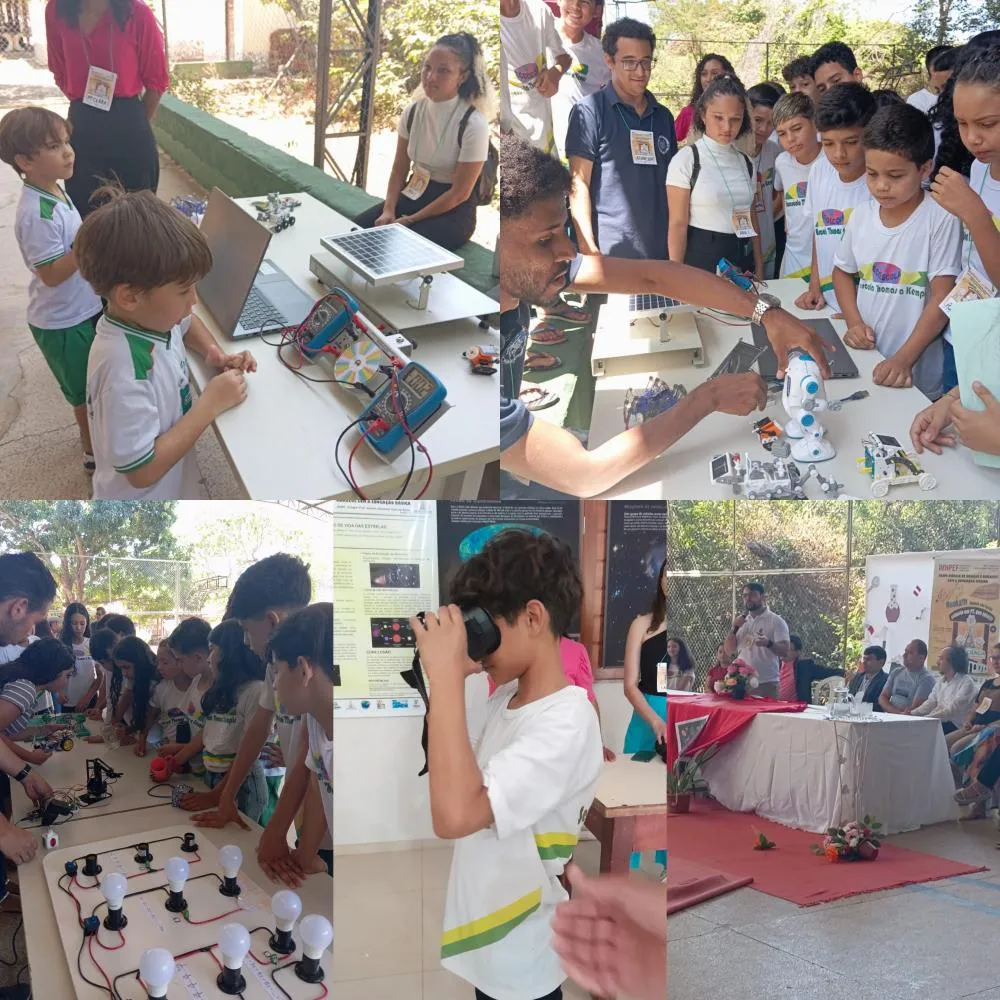 Ecoescola de Pedro II sedia o 'Ciência de Braços e Abraços com a Educação Básica', evento de promoção e divulgação científica