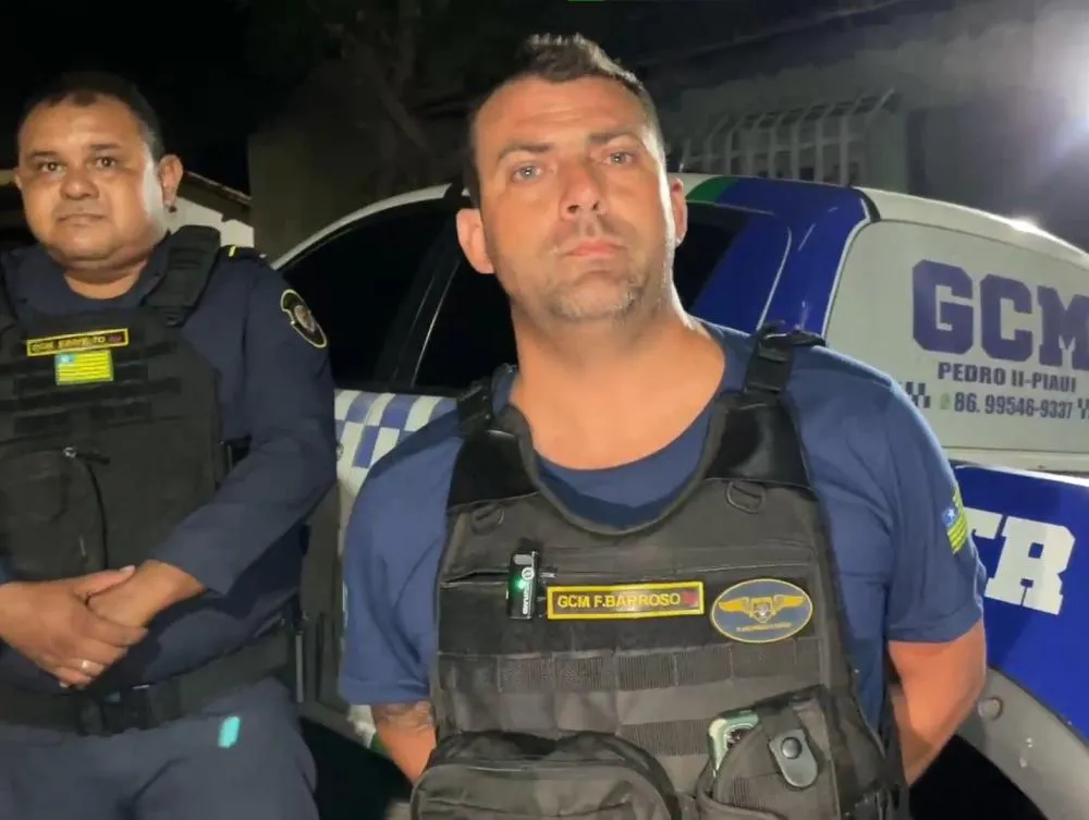 Prisão: Foragido da justiça.