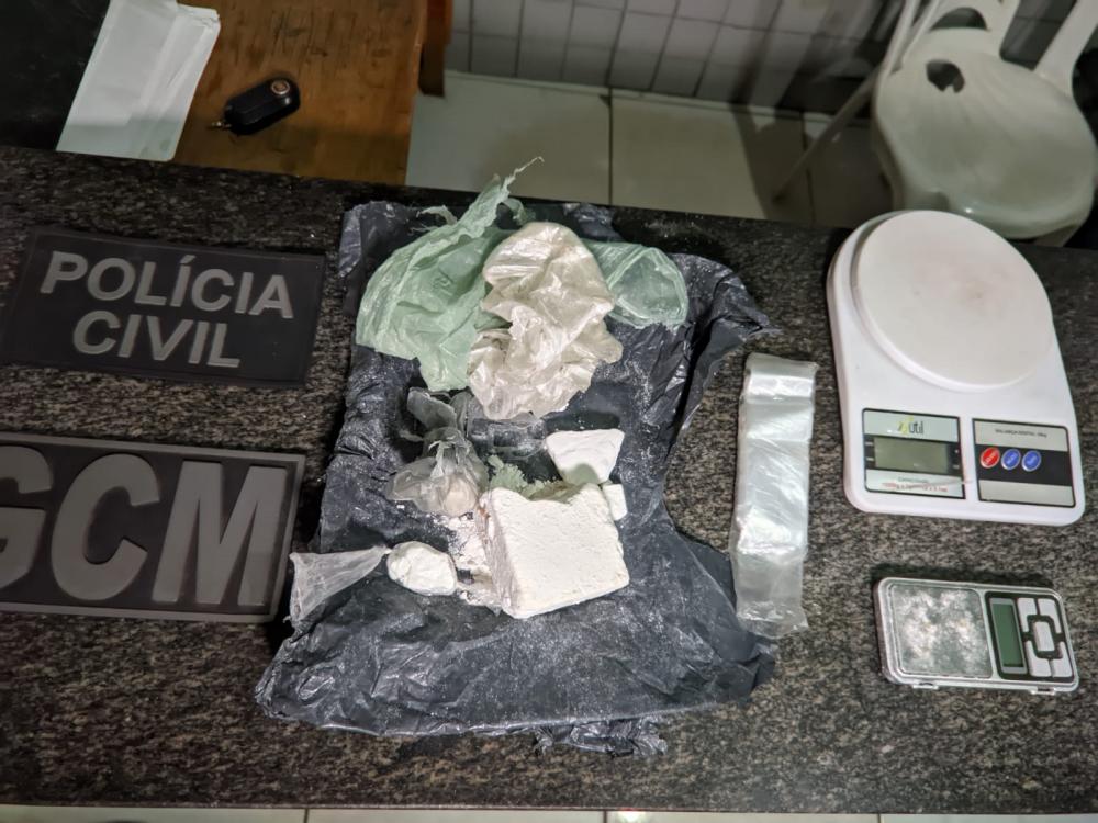 Operação Policial apreende quase 250 gramas de cocaína, em Pedro II