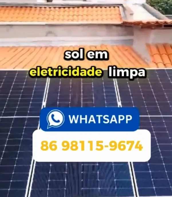 Deixe o sol pagar sua conta de energia, conheça as placas solares da Solar P2 e economize!