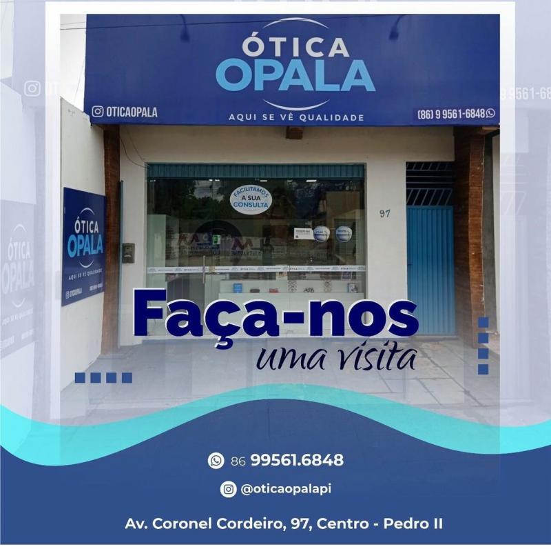 Comece o ano cuidando da sua visão; agende já a sua consulta de vista na Ótica Opala de Pedro II!