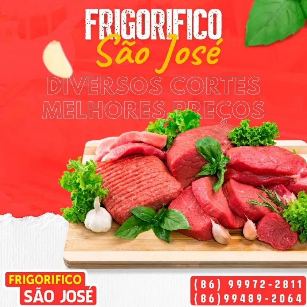 Os cortes de carnes mais saborosos de Pedro II você encontra no Frigorífico São José, venha conferir!