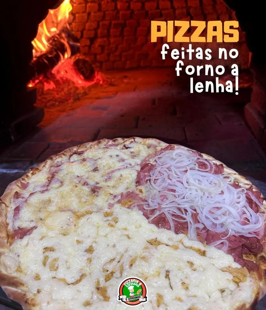 Curta a sexta-feira com a melhor pizza de Pedro II na Pizzaria O Gordinho!