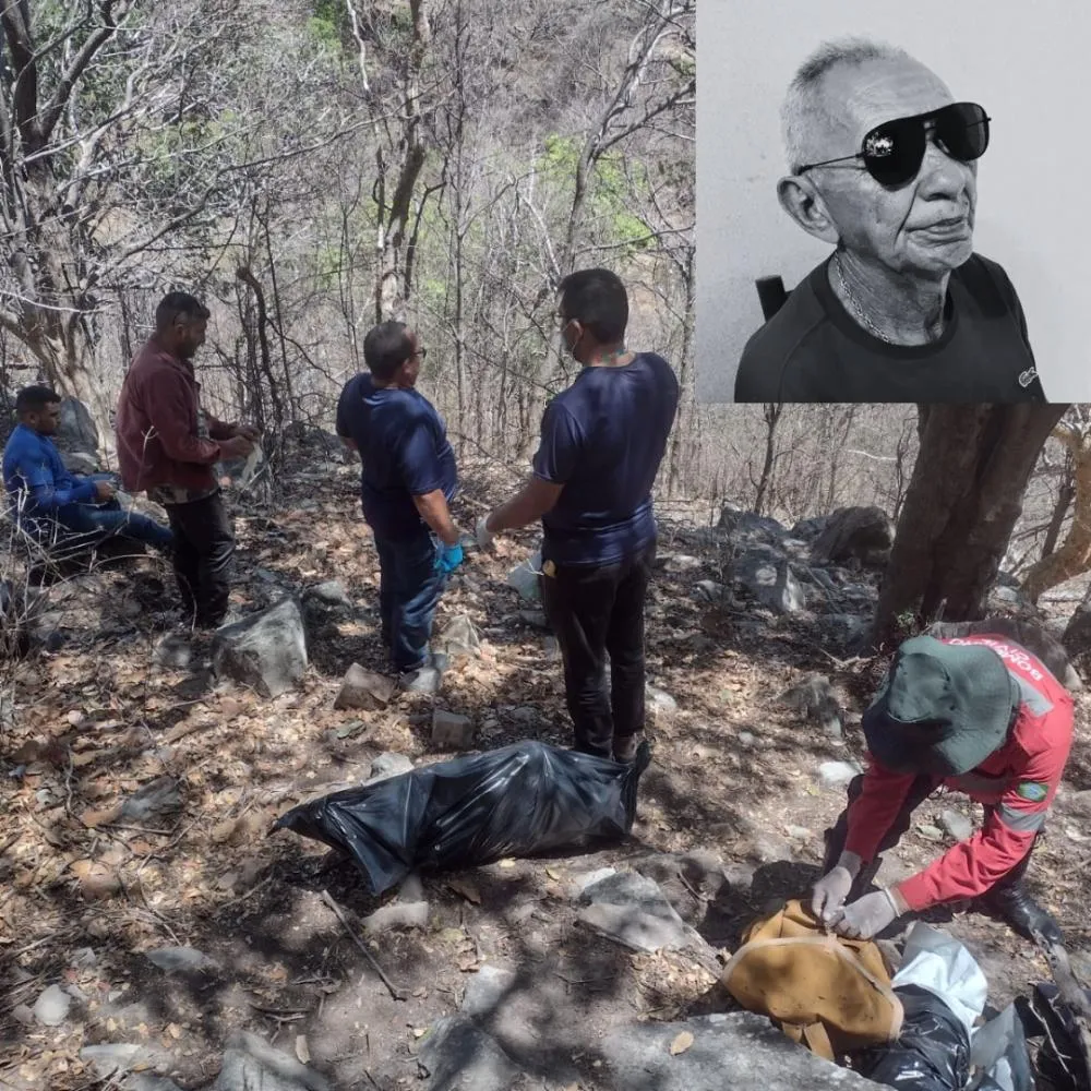 Corpo em decomposição é encontrado em Poranga/CE; suspeita-se que seja de idoso desaparecido há 8 dias