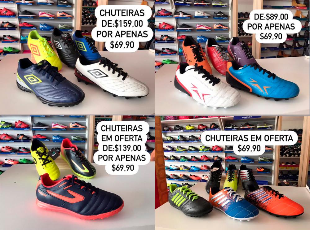 Promoções imperdíveis em chuteiras na Loja Silvas Calçados de Pedro II; venha conferir! 