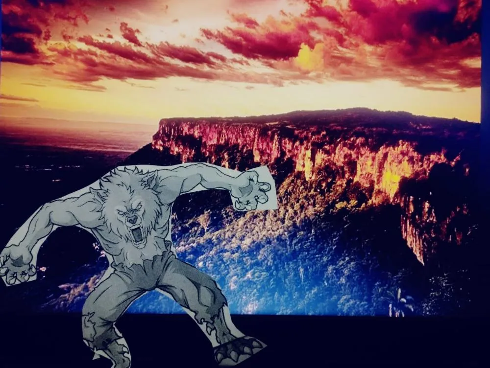 O Lobisomem do Morro do Gritador (Trecho)