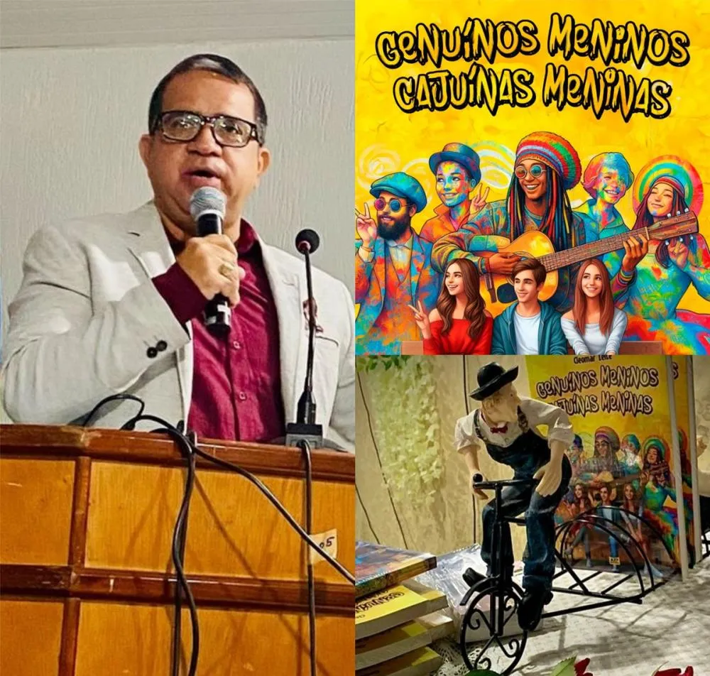 Escritor pedrossegundense Cleomar Leite lança seu novo livro: “Genuínos Meninos & Cajuínas Meninas”