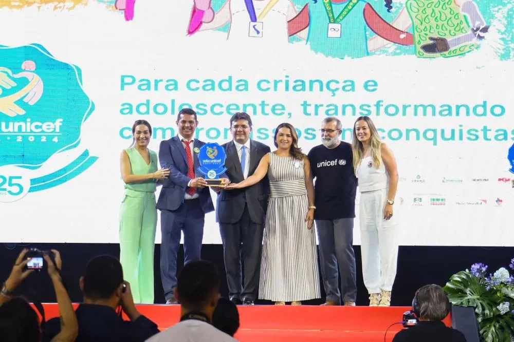 Lagoa de São Francisco recebe o Selo UNICEF em cerimônia realizada em Teresina 