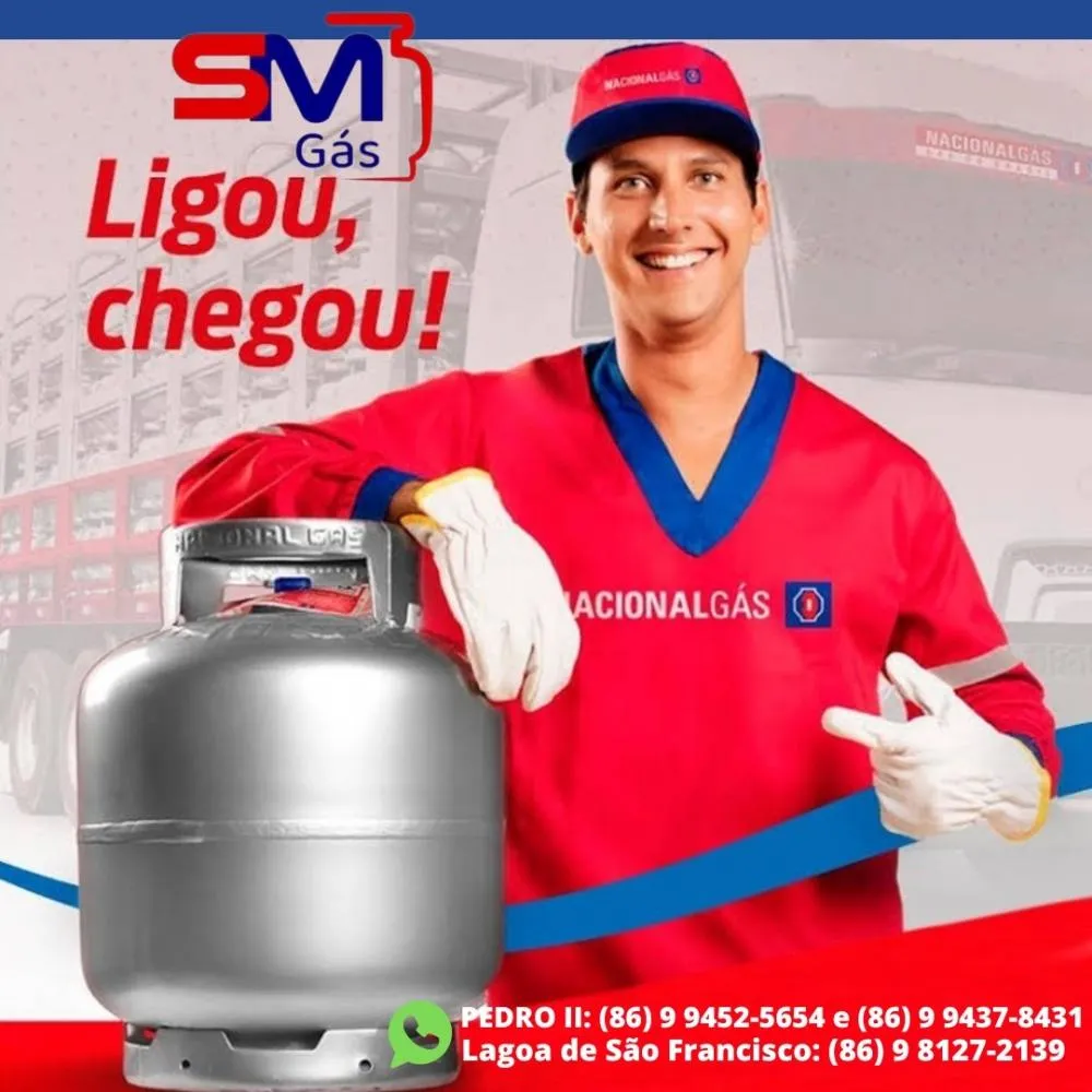 Precisou de gás de cozinha? É só ligar para a SM Gás!