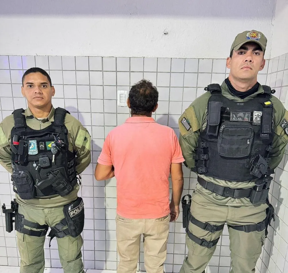 Homem acusado de estuprar enteado de 12 anos em Poranga-CE é preso em Milton Brandão