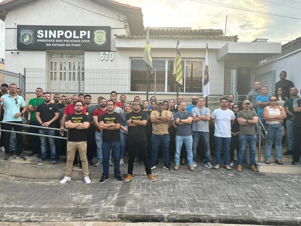 Movimento Polícia Legal ganha força no combate à desvalorização dos policiais civis no Piauí
