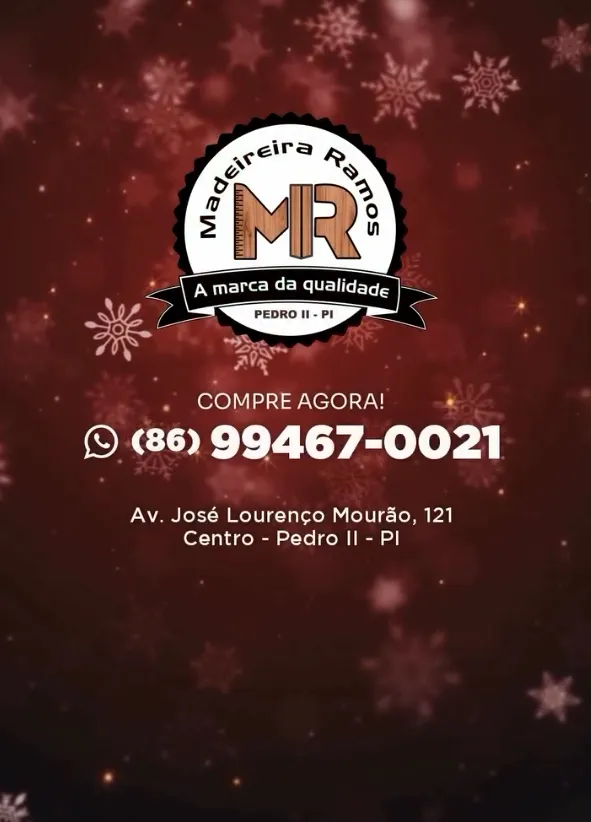 Natal Premiado da Madeireira Ramos, faça suas compras e ainda concorra a prêmios!