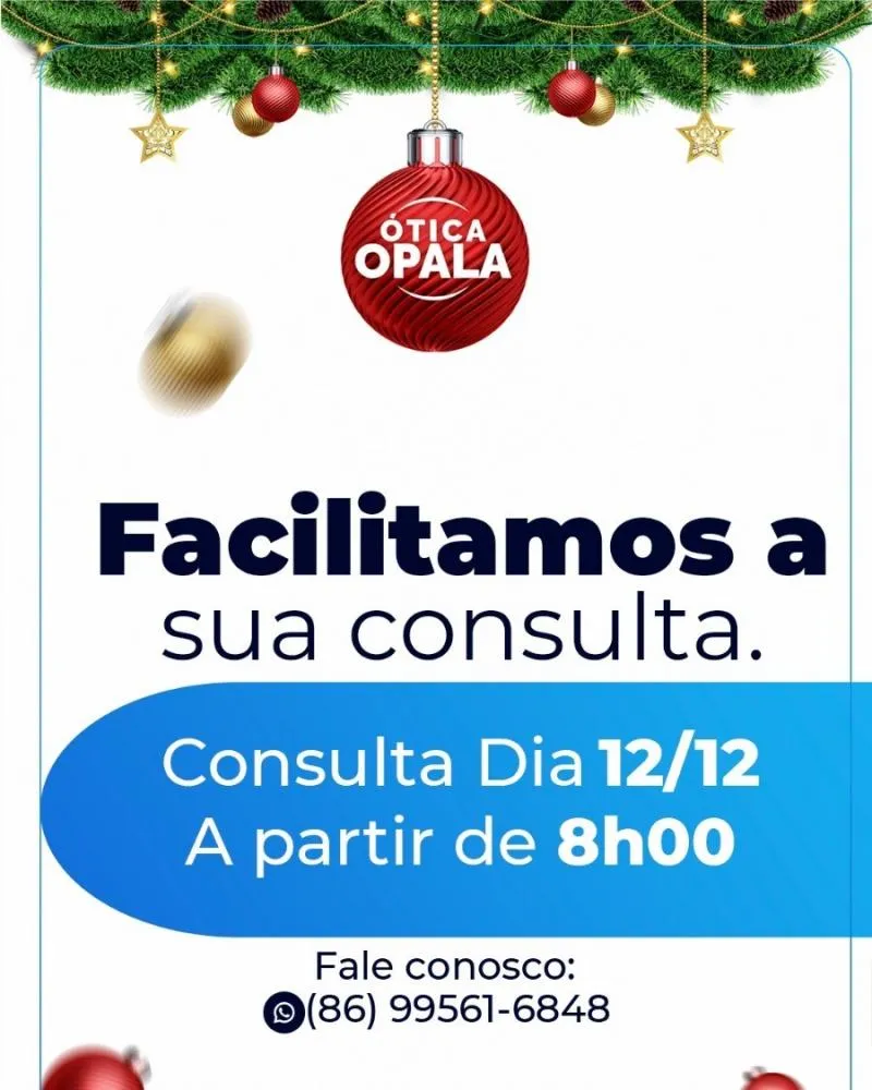 Agende sua consulta na Ótica Opala de Pedro II e cuide da sua saúde ocular!