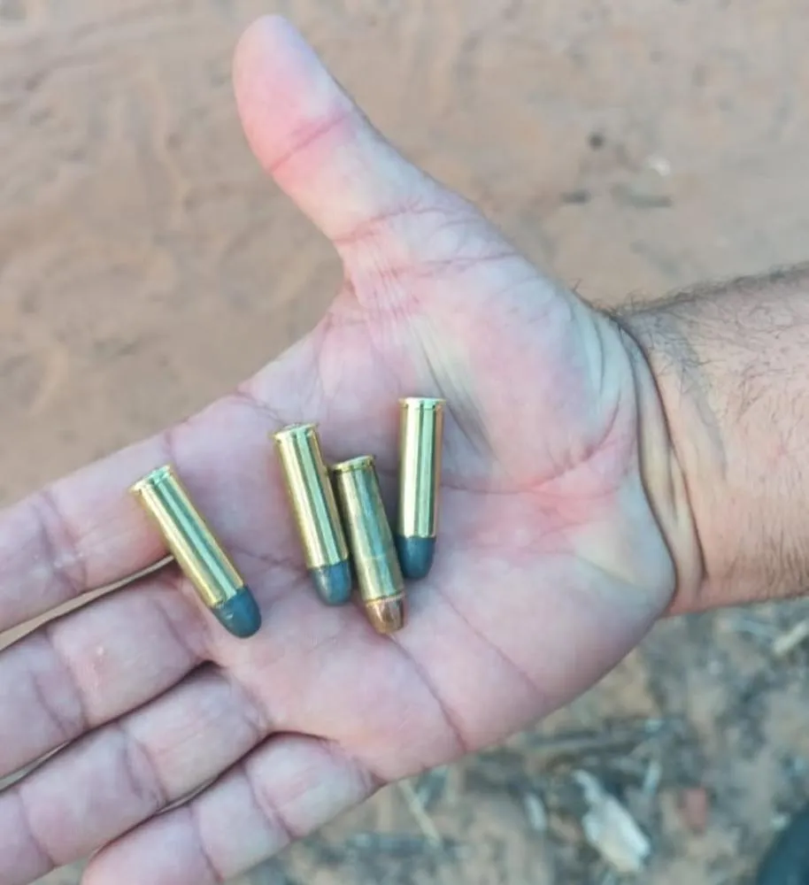 Homem é detido com quatro munições de arma calibre .38, em Milton Brandão