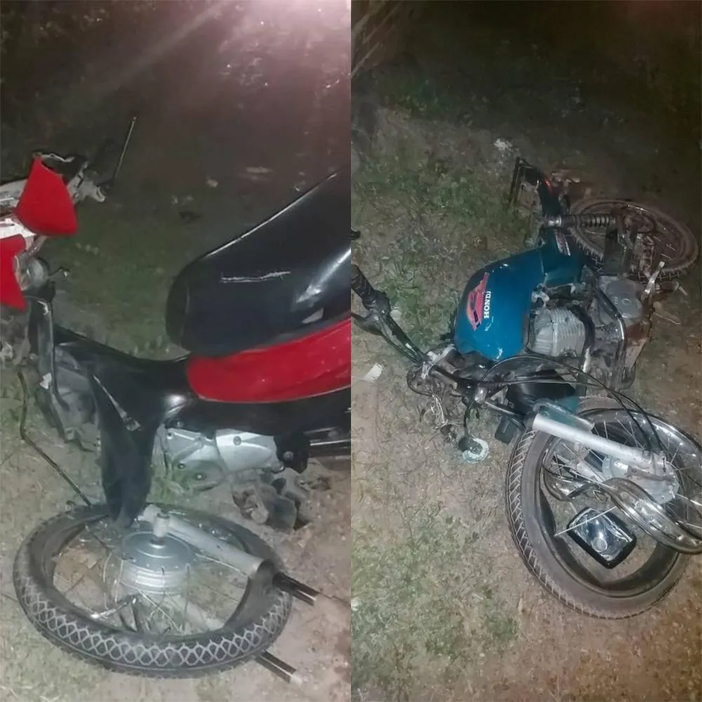 Colisão entre motos deixa um morto e outro gravemente ferido na PI-327 em Lagoa de São Francisco