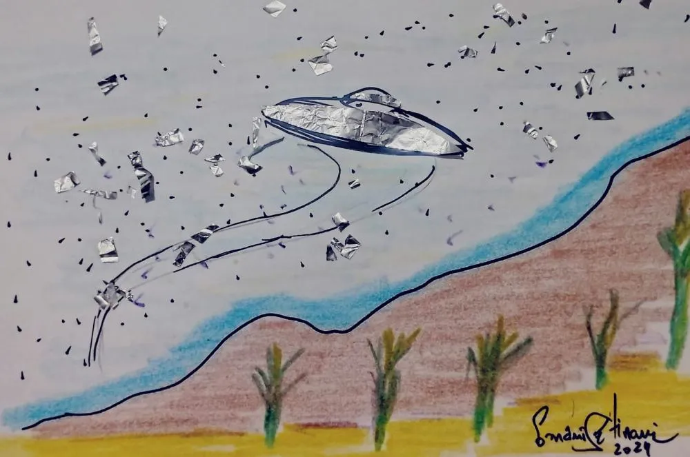 Contos e Poesias: Disco voador em noite estrelada em Pedro II