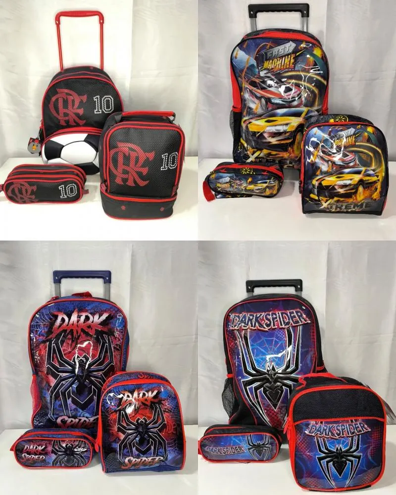 Encontre as melhores opções em mochilas escolares para seu filho na JW Variedades!
