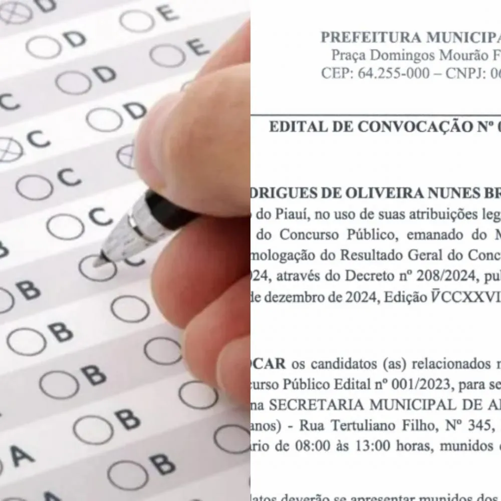 Prefeitura de Pedro II convoca 196 aprovados em concurso público