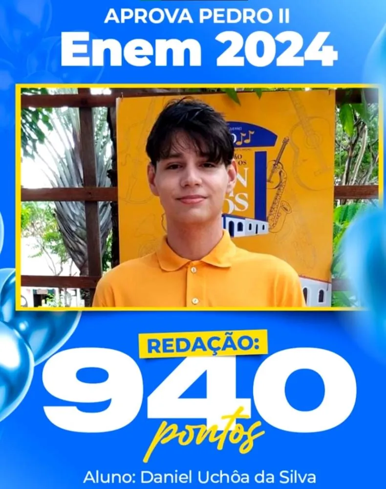 Alunos do Projeto Aprova Pedro II são destaque estadual no vestibular do IFPI 2025; confira!